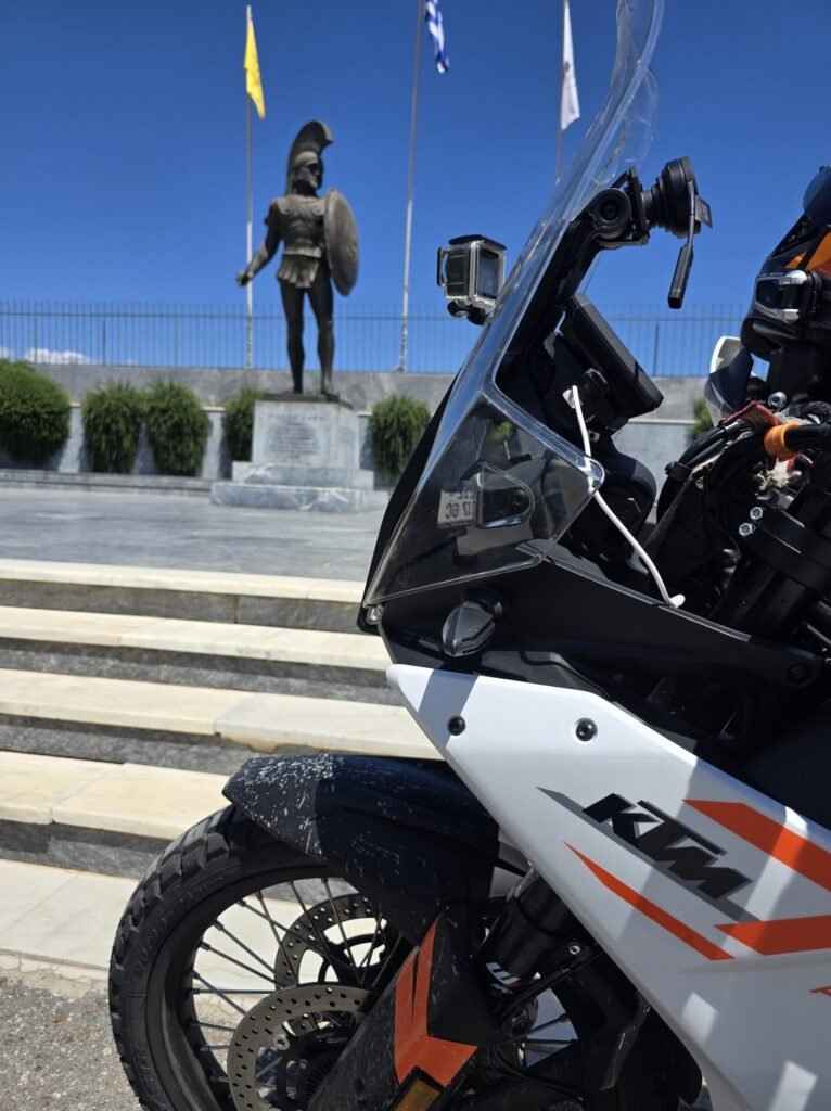 KTM 790 Adventure in Spartakus