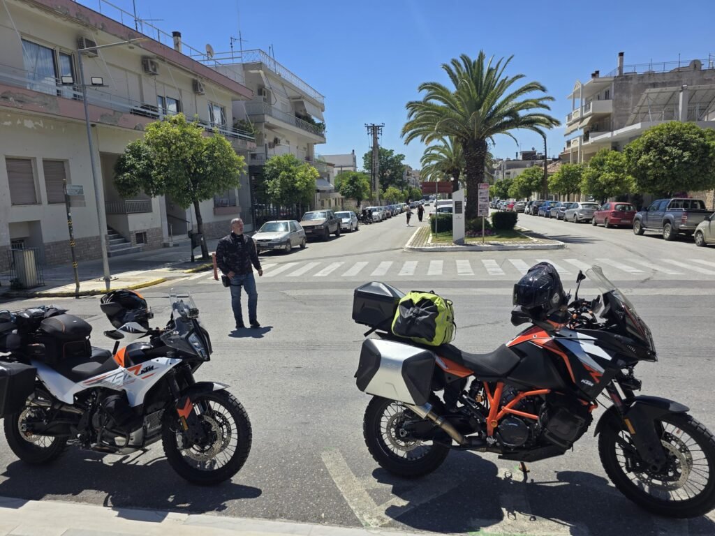 2 Motorrad in Griechenland