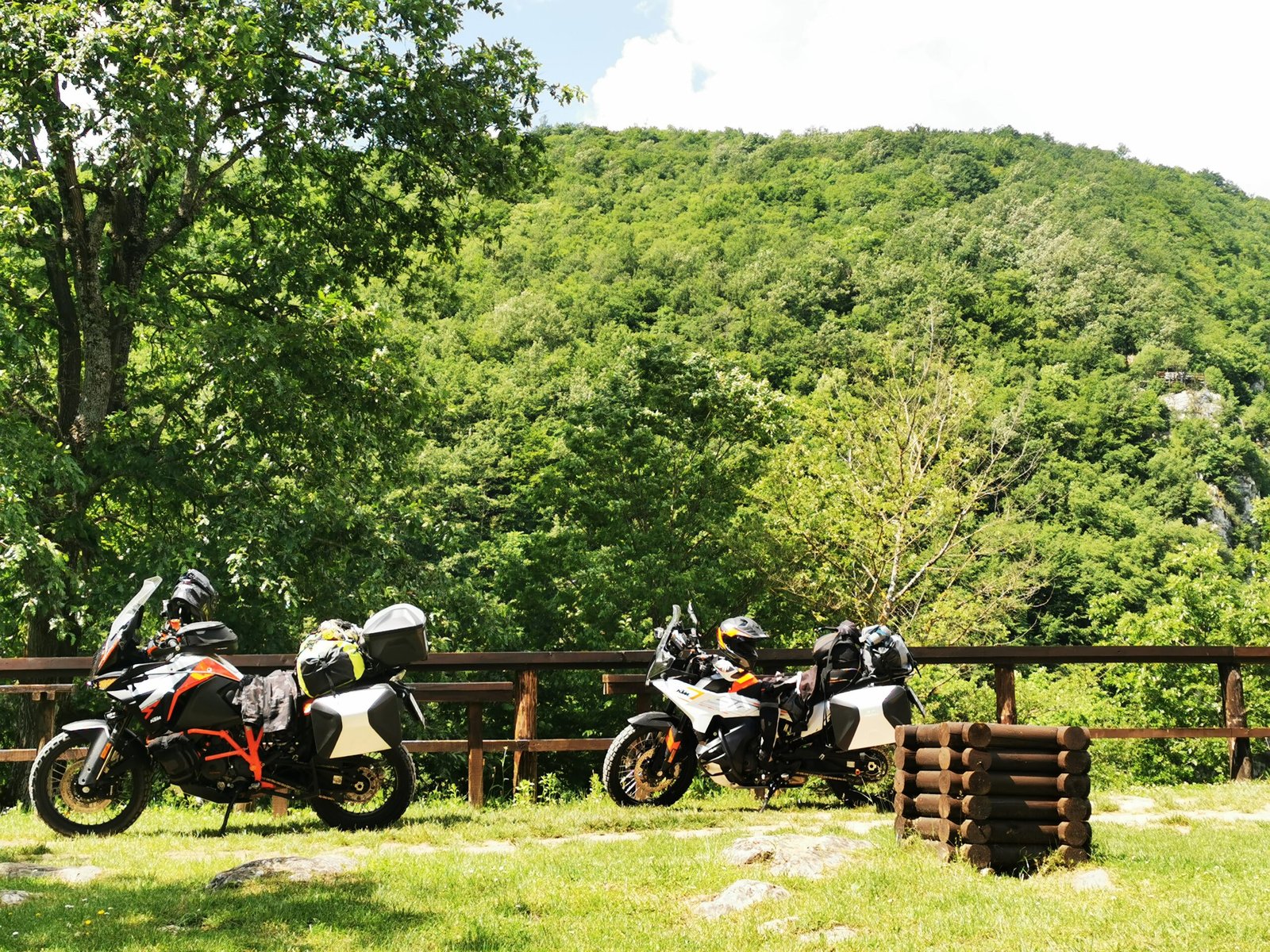 Motorradroute Bosnien Wasserfälle