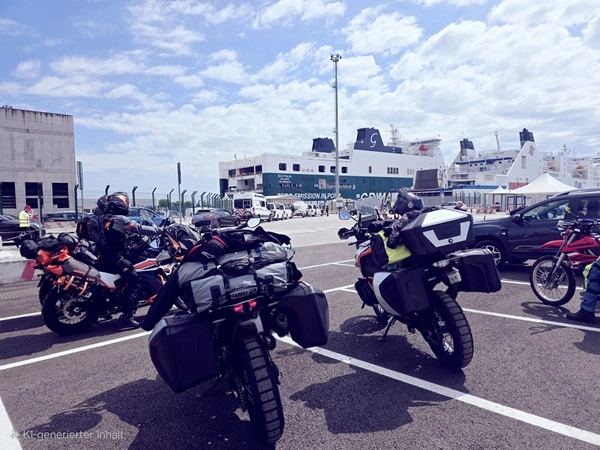 Motorradtour Griechenland Fähre von Venedig nach Patras