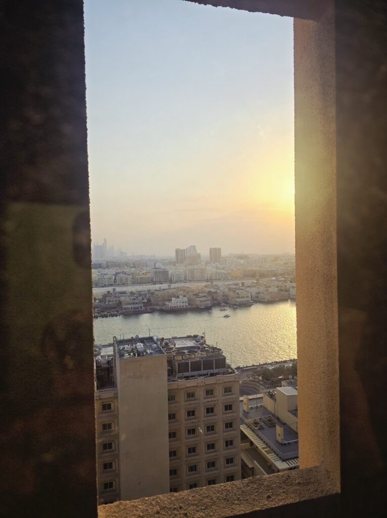 Aussicht über Dubai 20. Stockwerk