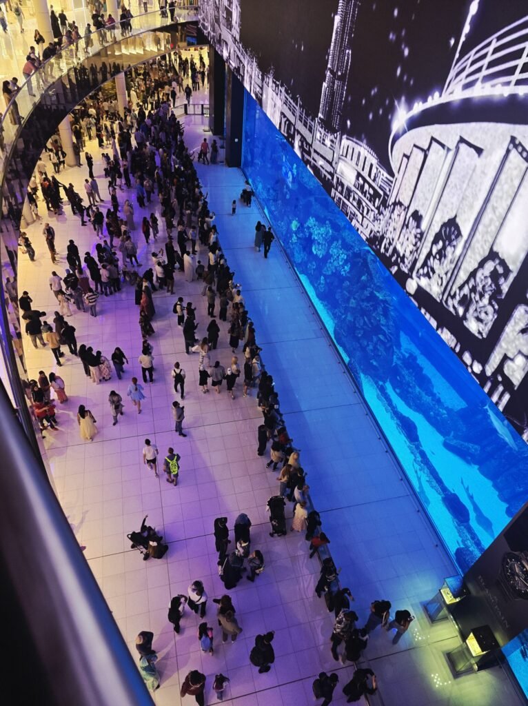 Dubai Aquarium mall