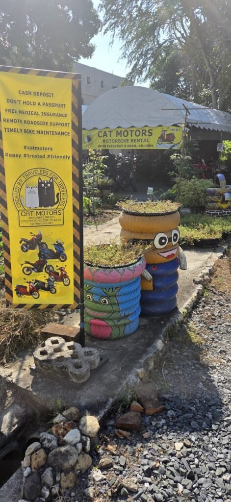 Cat Motors Chiang mai Motorradverleih seriös
