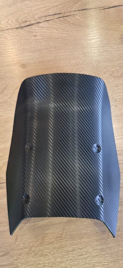 Carbonfolie Front und Scheibe Voge DS 800 Rally