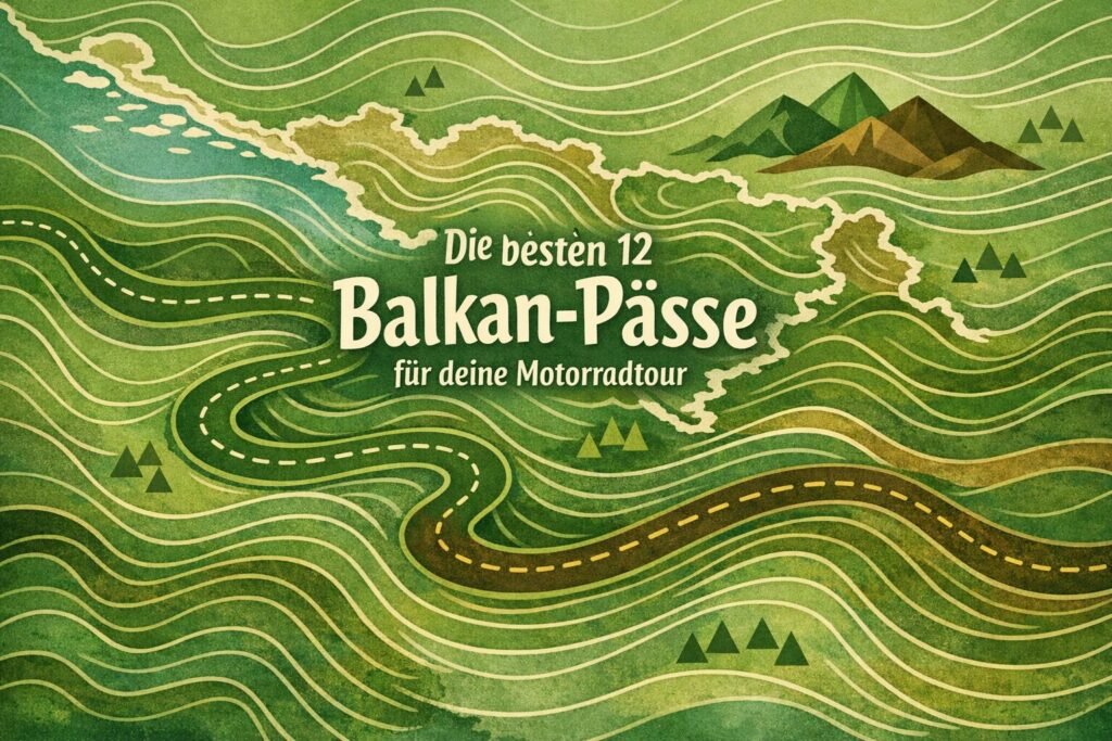 Die besten 12 Balkan-Pässe für deine Motorradtour