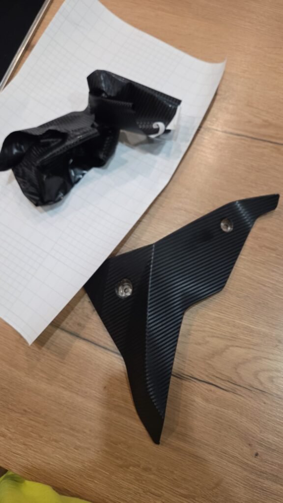 Carbonfolie Front und Scheibe Voge DS 800 Rally