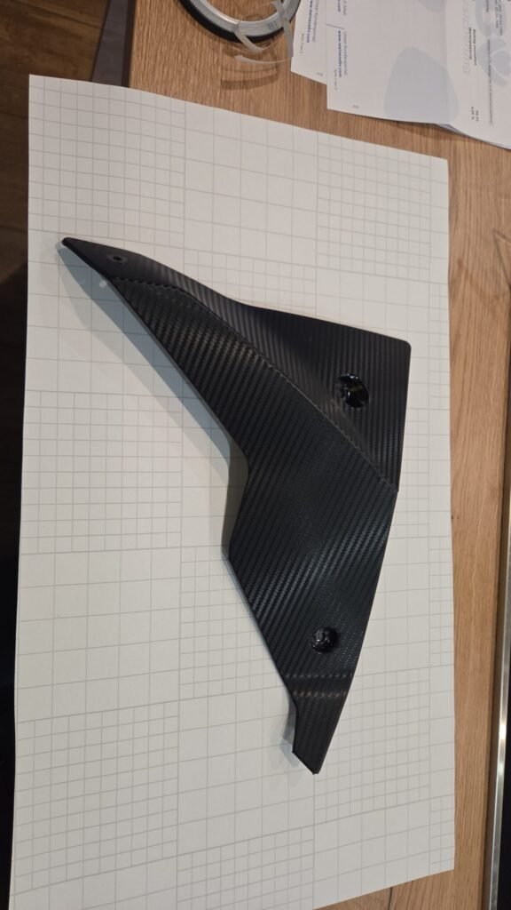 Carbonfolie Front und Scheibe Voge DS 800 Rally