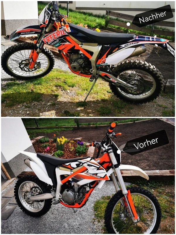 KTM Freeride Enduro 350 Umrüstung LED
