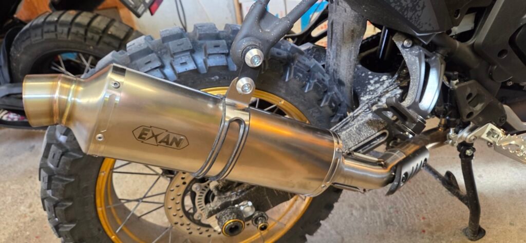 EXAN oval Rally Auspuff Voge DS800X Rally Exhaust