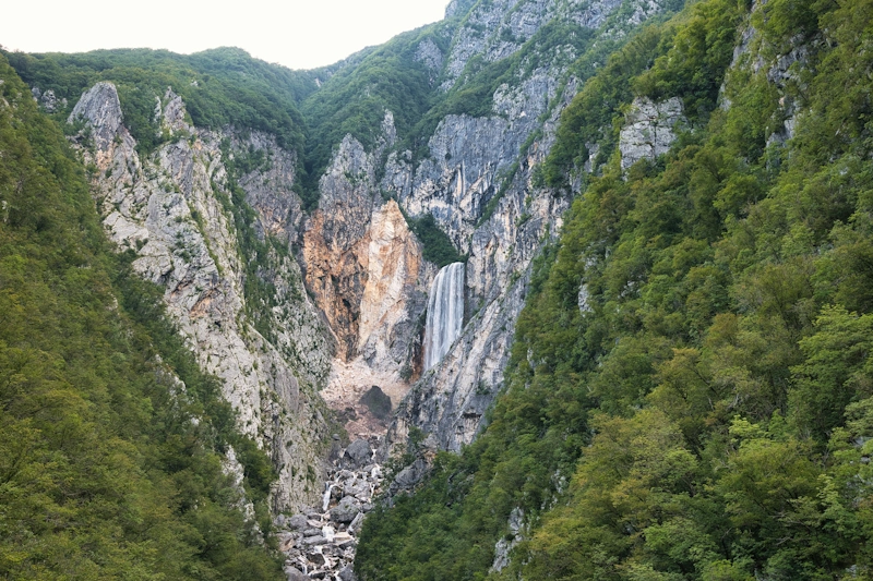 Boka Wasserfall Motorrad Hotspots Slowenien Touren