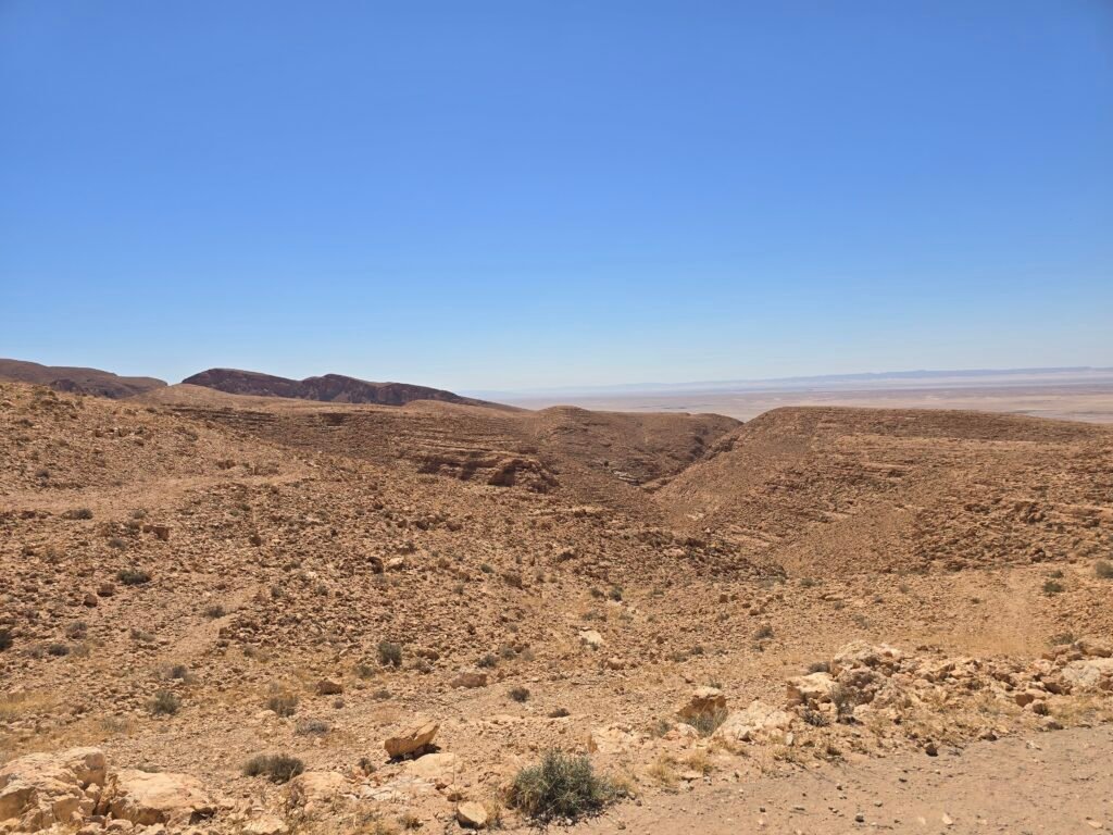Piste Rommel Aussicht Offroad Tunesien