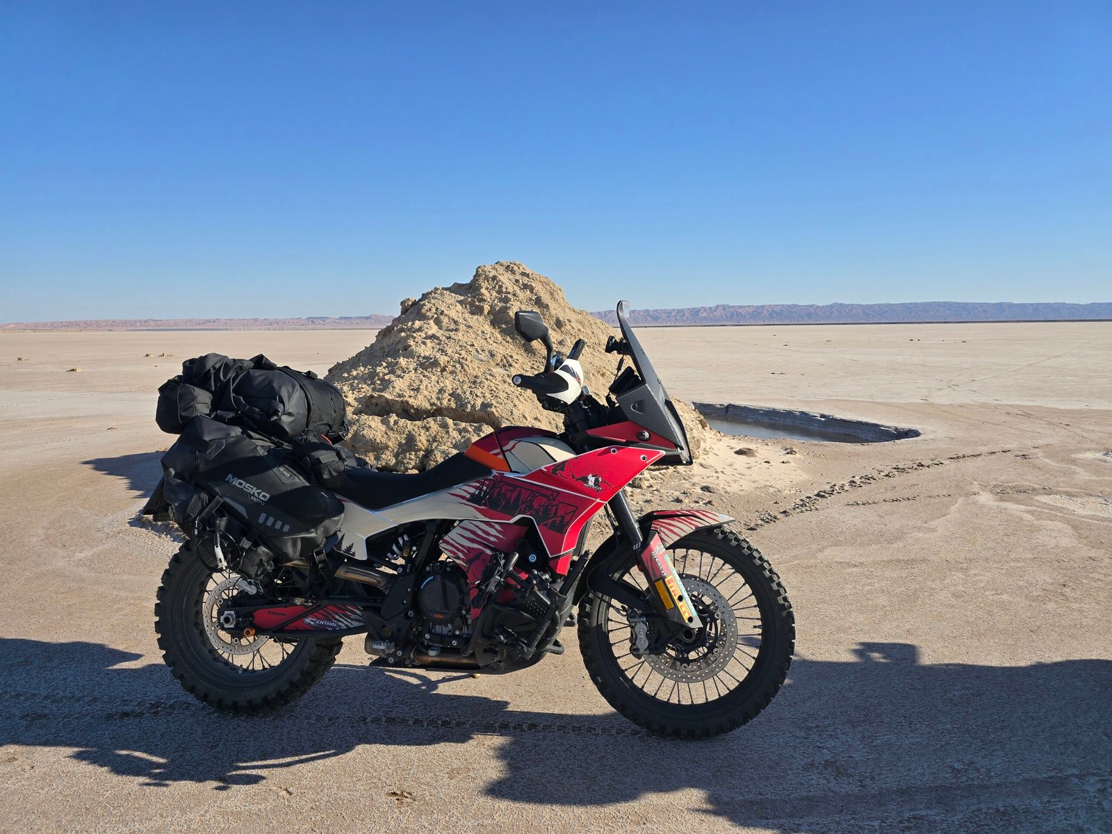 Chott el- jerid Salzabbau